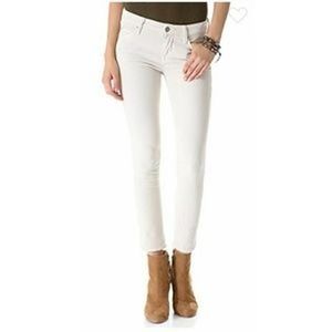 MOTHER The Looker Corduroy Pants Someone Else's Fairytale Crop Jeans size 24